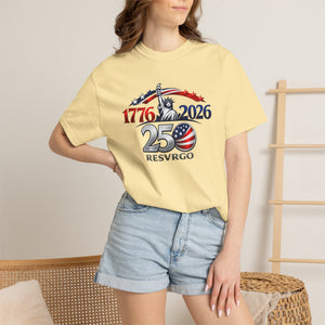 Patriotic 250th Anniversary T-Shirt – 1776–2026 Resurgo Celebration Tee