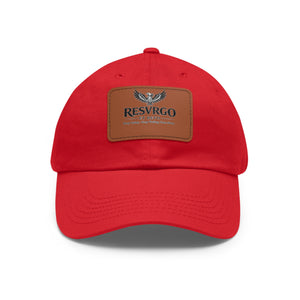 Leather Patch Dad Hat