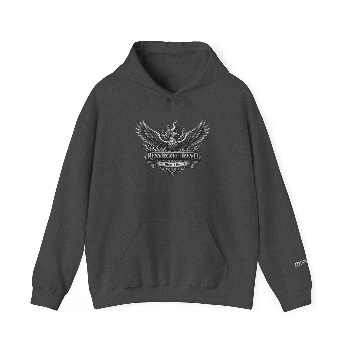 Graphic Hoodie — RESVRGO Phoenix Crest Pullover