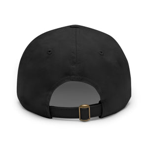 Leather Patch Dad Hat