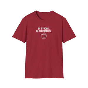 RESVRGO-Joshua 1:9 Inspirational Scripture T-Shirt — Courage & Strength Christian Tee