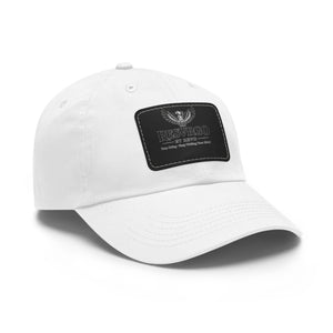 Leather Patch Dad Hat