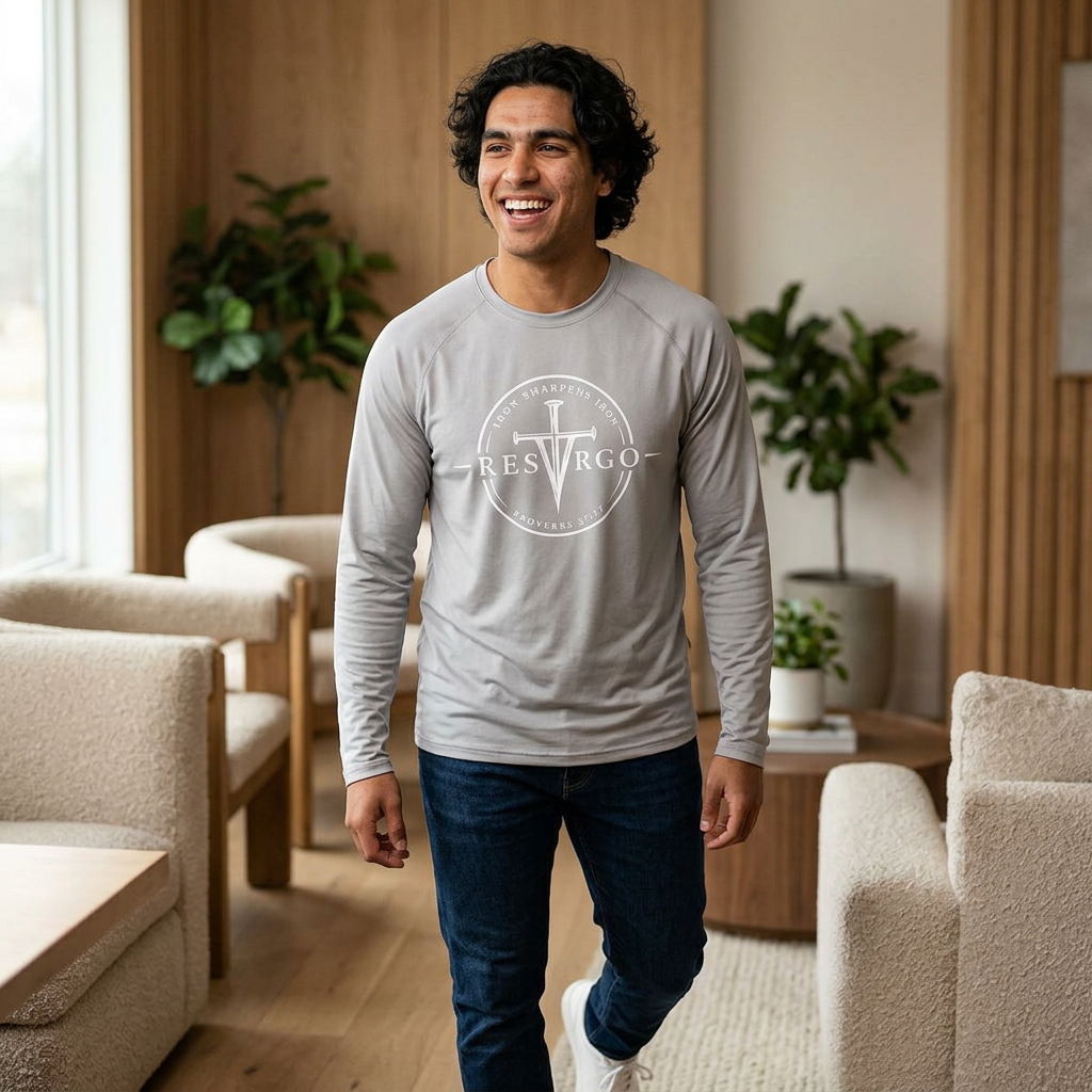 RESVRGO — Proverbs 27:17 Inspirational Christian Tee