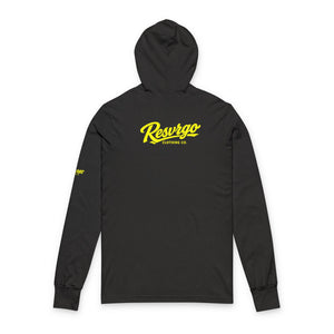 Embrace The Suck Hooded Long Sleeve Tee