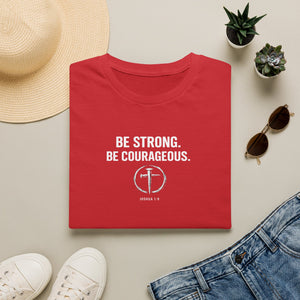 RESVRGO-Joshua 1:9 Inspirational Scripture T-Shirt — Courage & Strength Christian Tee