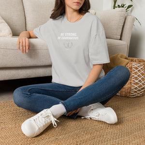 RESVRGO-Joshua 1:9 Inspirational Scripture T-Shirt — Courage & Strength Christian Tee