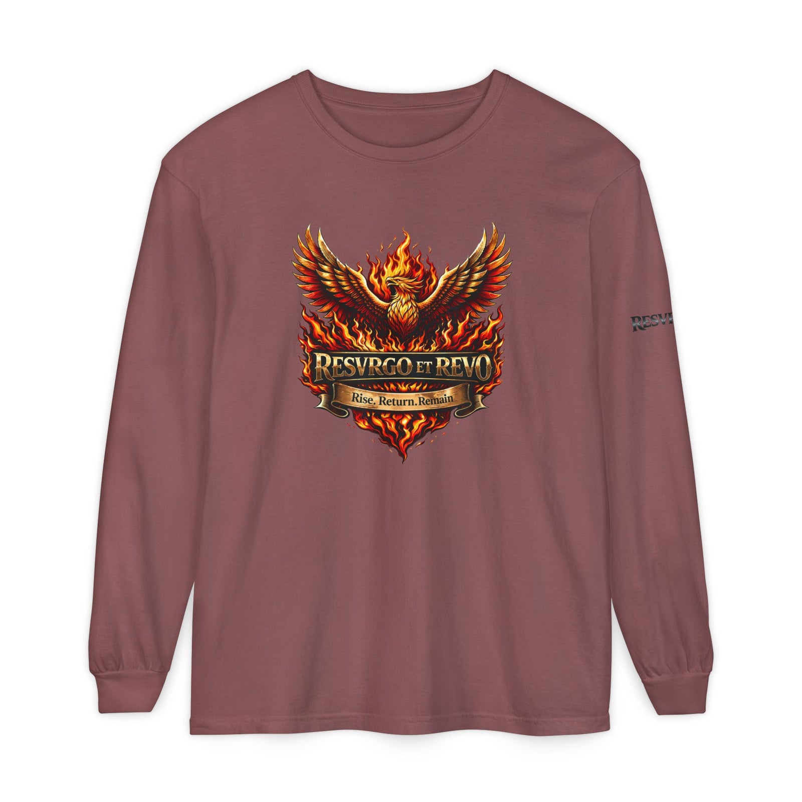 Phoenix Flame Long Sleeve Tee