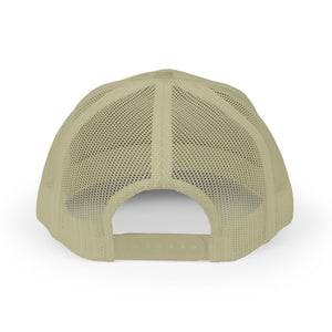 American Flag Snapback Trucker Cap — Distressed USA Patriotic Hat