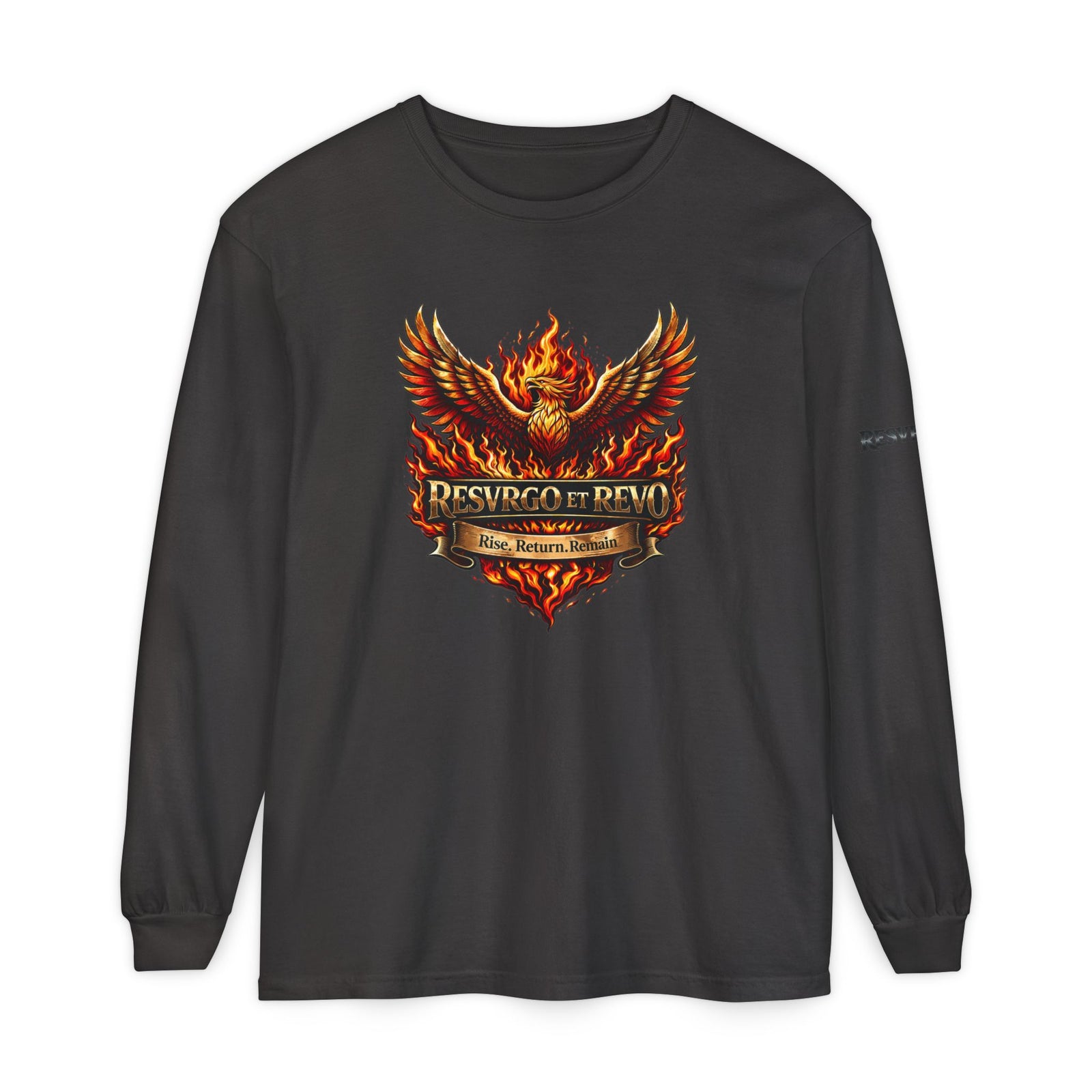 Phoenix Flame Long Sleeve Tee