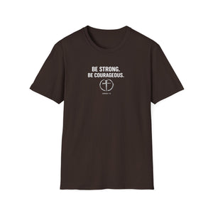 RESVRGO-Joshua 1:9 Inspirational Scripture T-Shirt — Courage & Strength Christian Tee