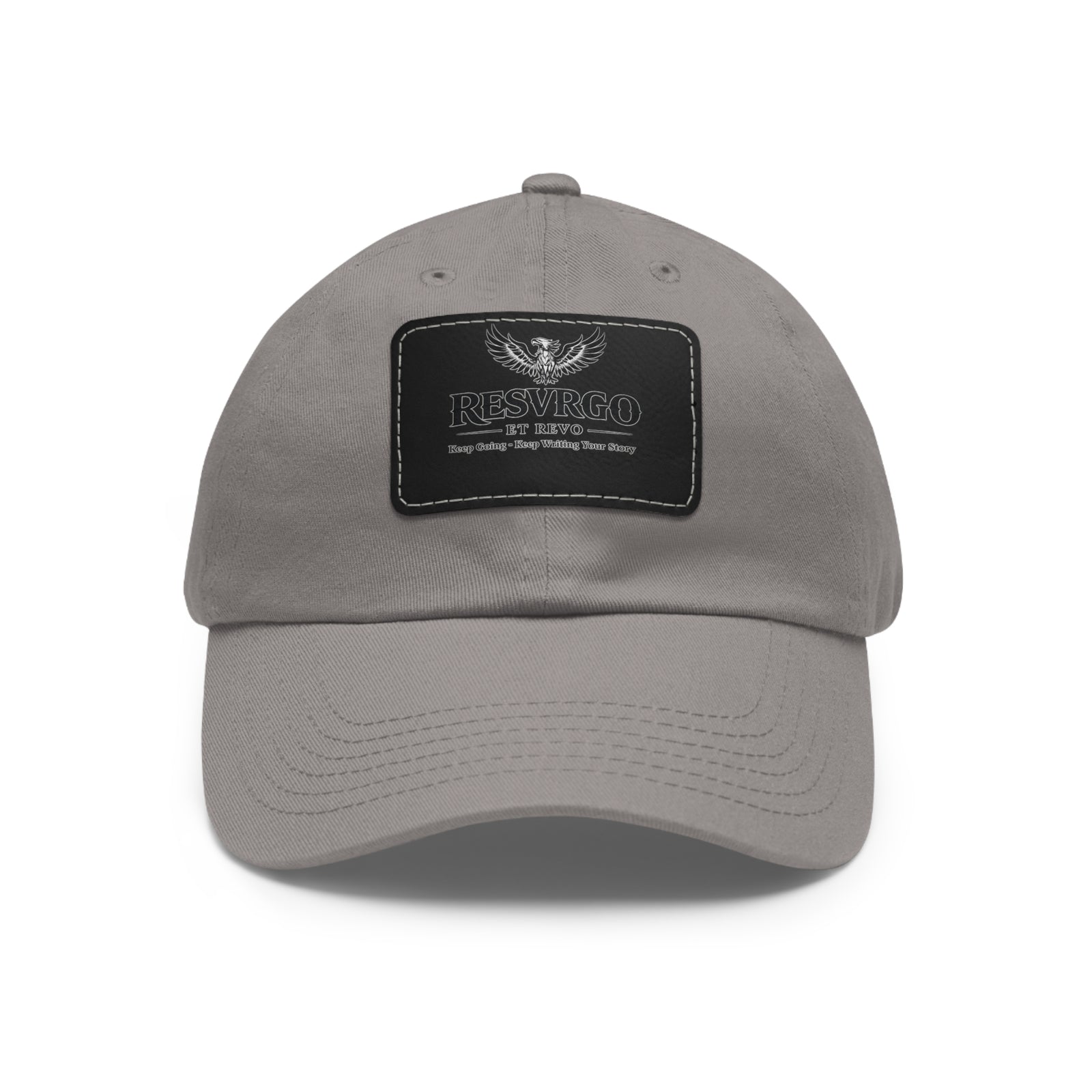 Leather Patch Dad Hat