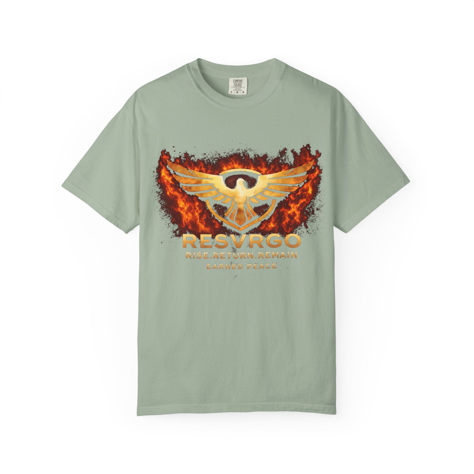 Graphic T-Shirt — "Rise.Return.Remain" Motivational Tee