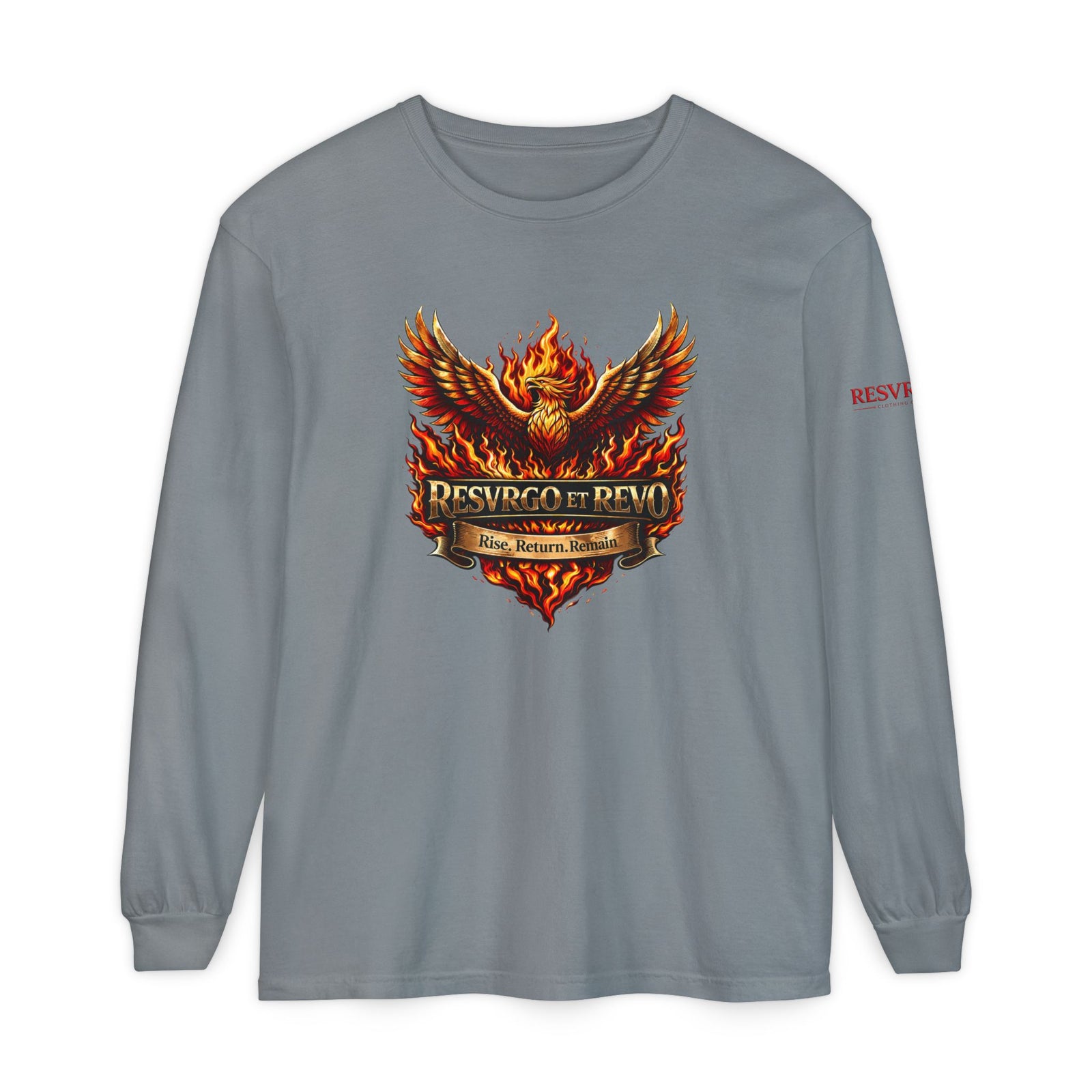 Phoenix Flame Long Sleeve Tee