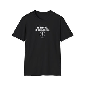 RESVRGO-Joshua 1:9 Inspirational Scripture T-Shirt — Courage & Strength Christian Tee