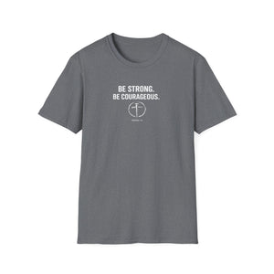 RESVRGO-Joshua 1:9 Inspirational Scripture T-Shirt — Courage & Strength Christian Tee