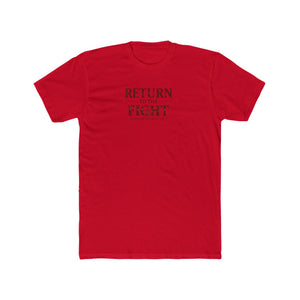 Return to the Fight Tee — Minimal Inspirational Crewneck