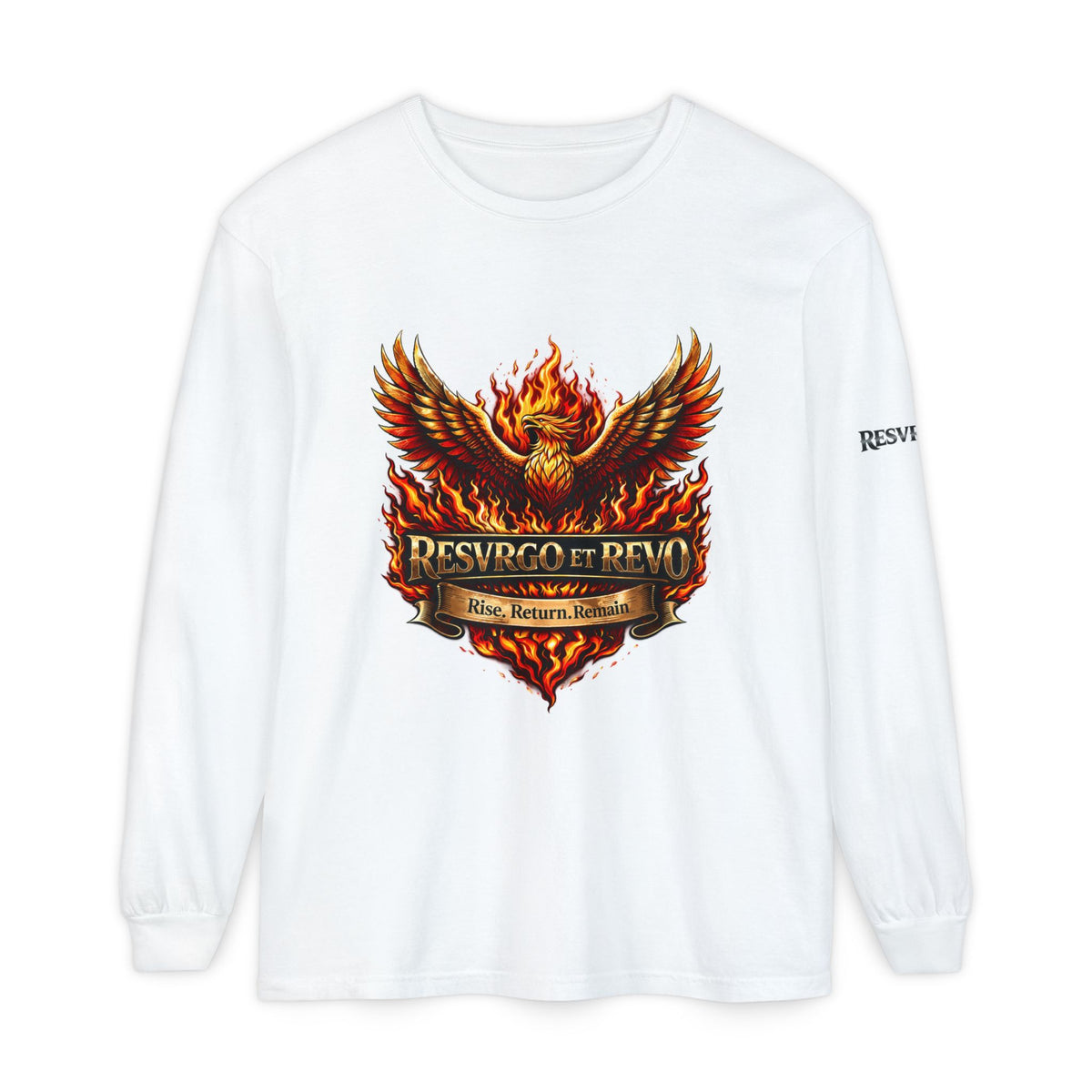 Phoenix Flame Long Sleeve Tee