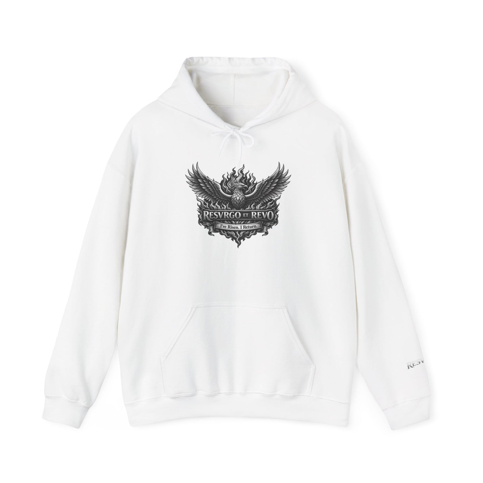 Graphic Hoodie — RESVRGO Phoenix Crest Pullover