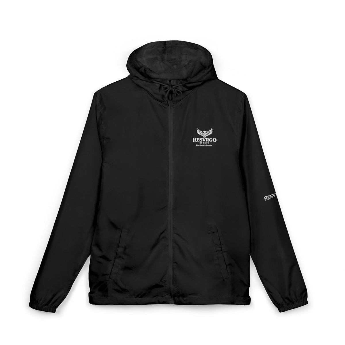 Unisex Full-Zip Windbreaker Jacket