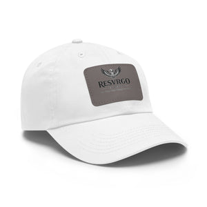 Leather Patch Dad Hat