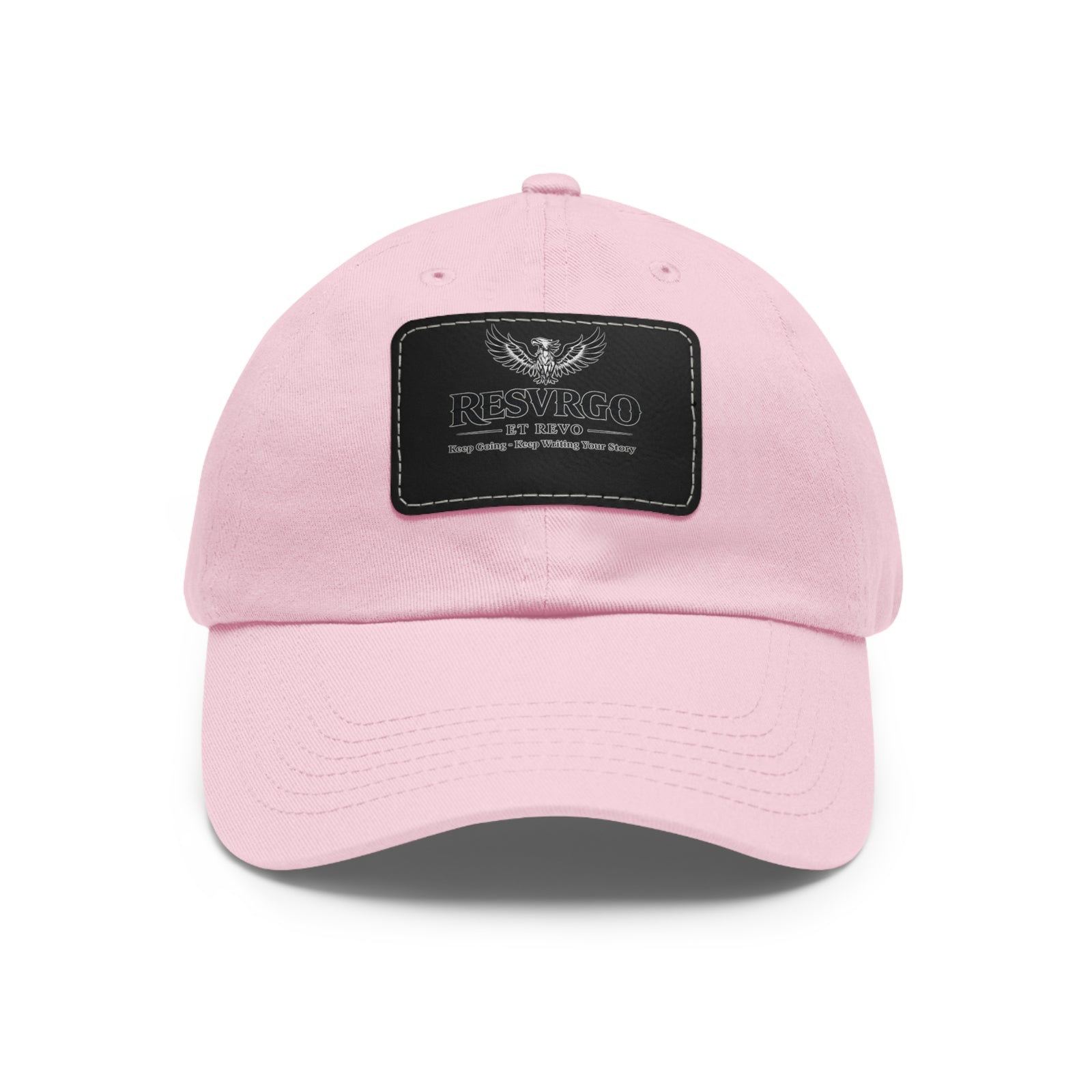 Leather Patch Dad Hat