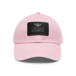 Leather Patch Dad Hat