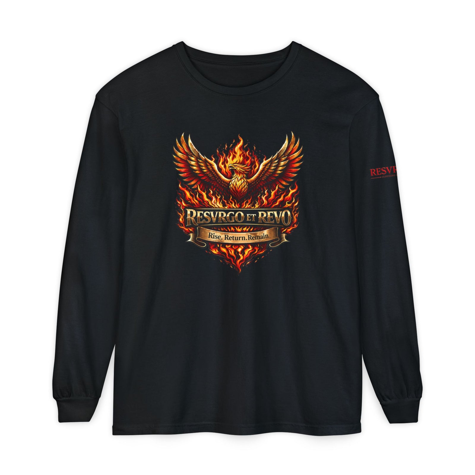 Phoenix Flame Long Sleeve Tee