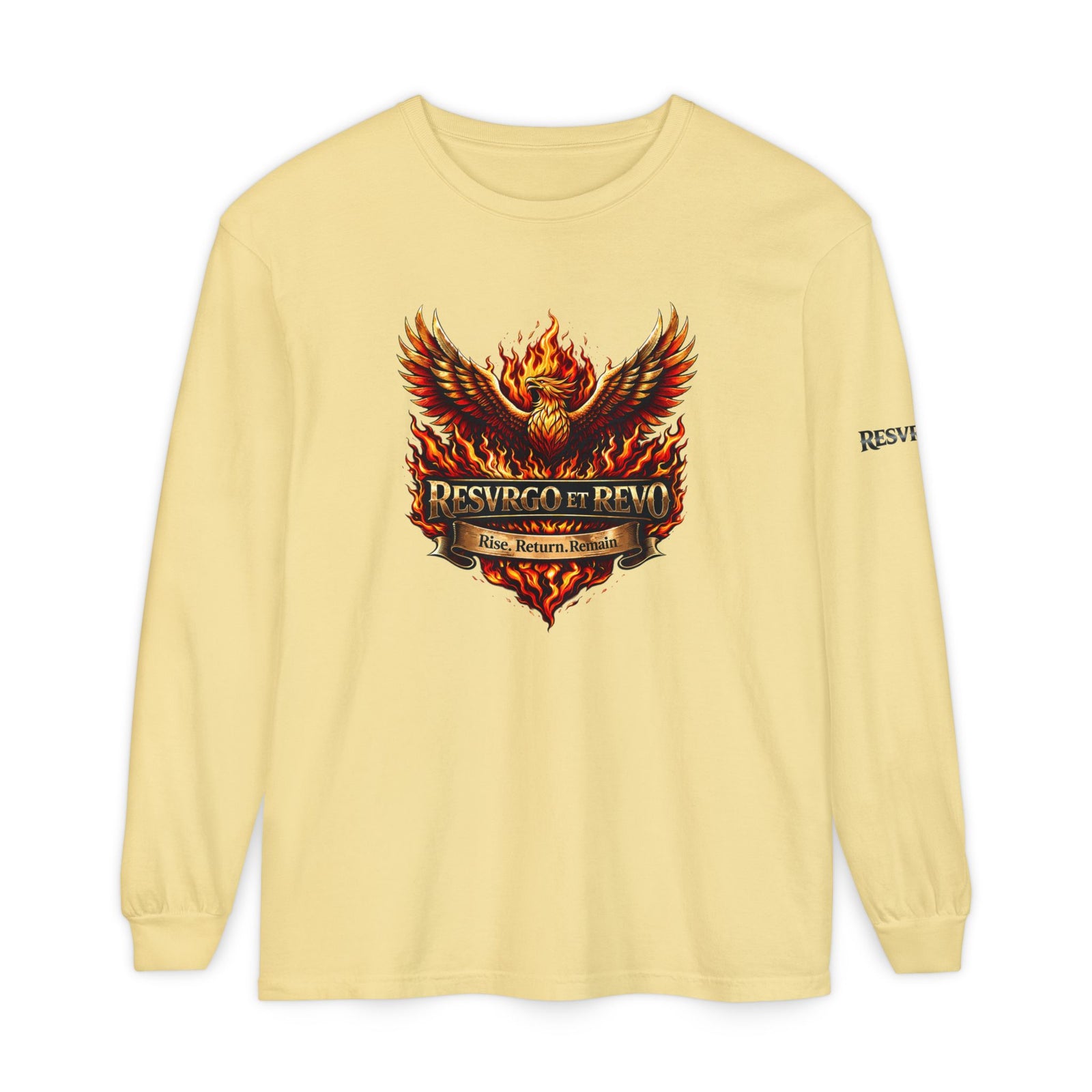 Phoenix Flame Long Sleeve Tee