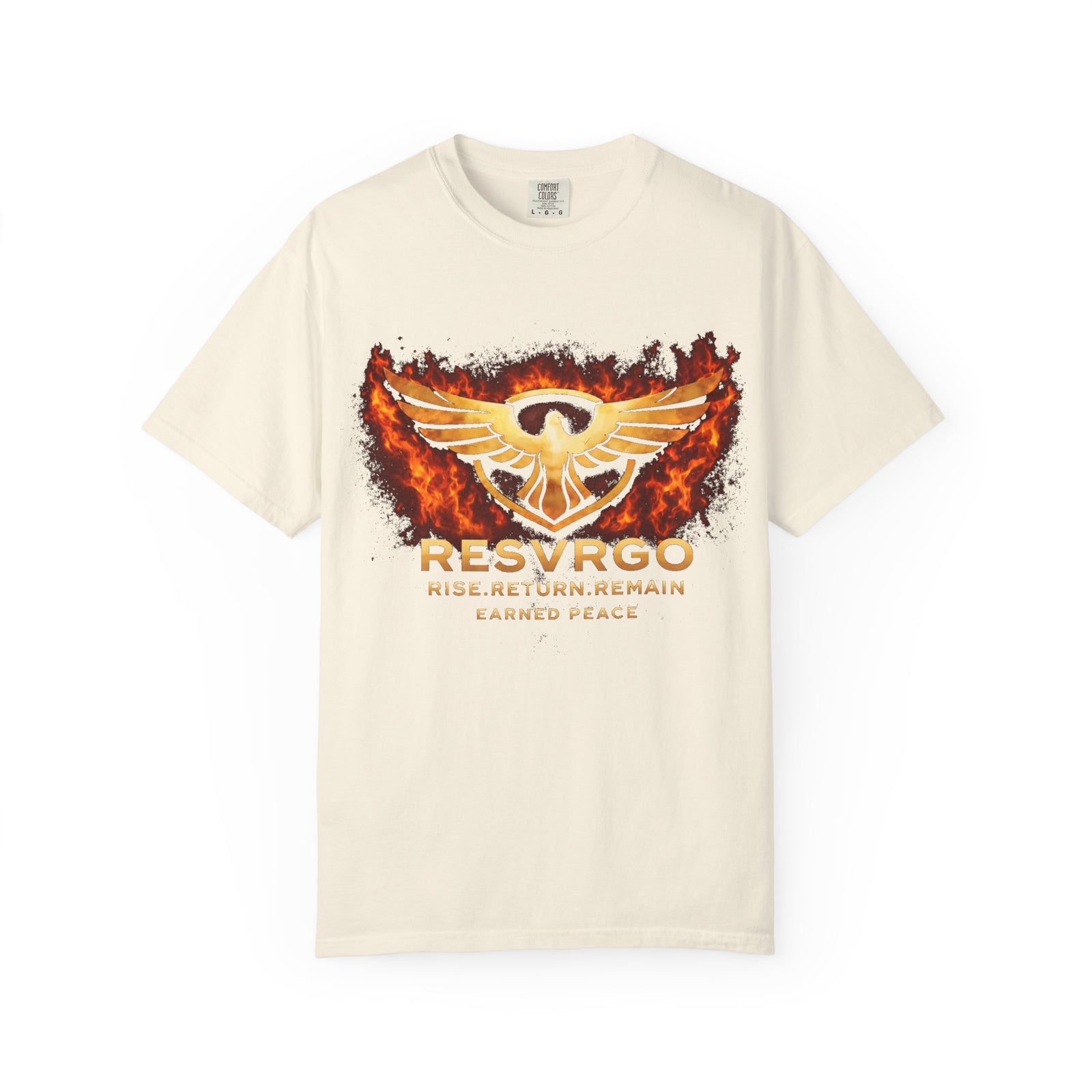 Graphic T-Shirt — "Rise.Return.Remain" Motivational Tee