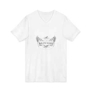 V-Neck Tee — Vintage Graphic T-Shirt