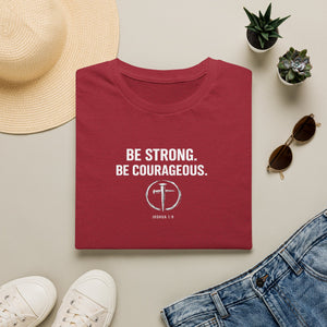 RESVRGO-Joshua 1:9 Inspirational Scripture T-Shirt — Courage & Strength Christian Tee