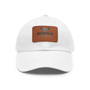 Leather Patch Dad Hat