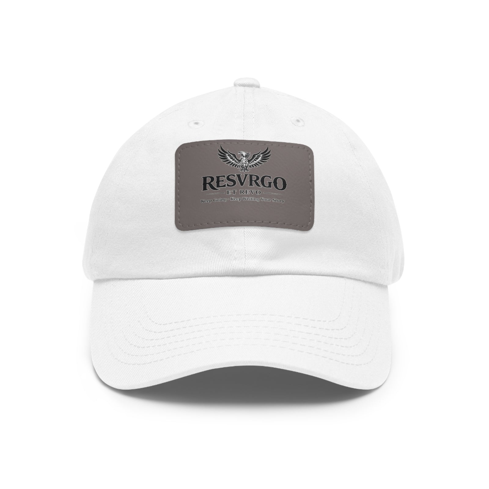 Leather Patch Dad Hat