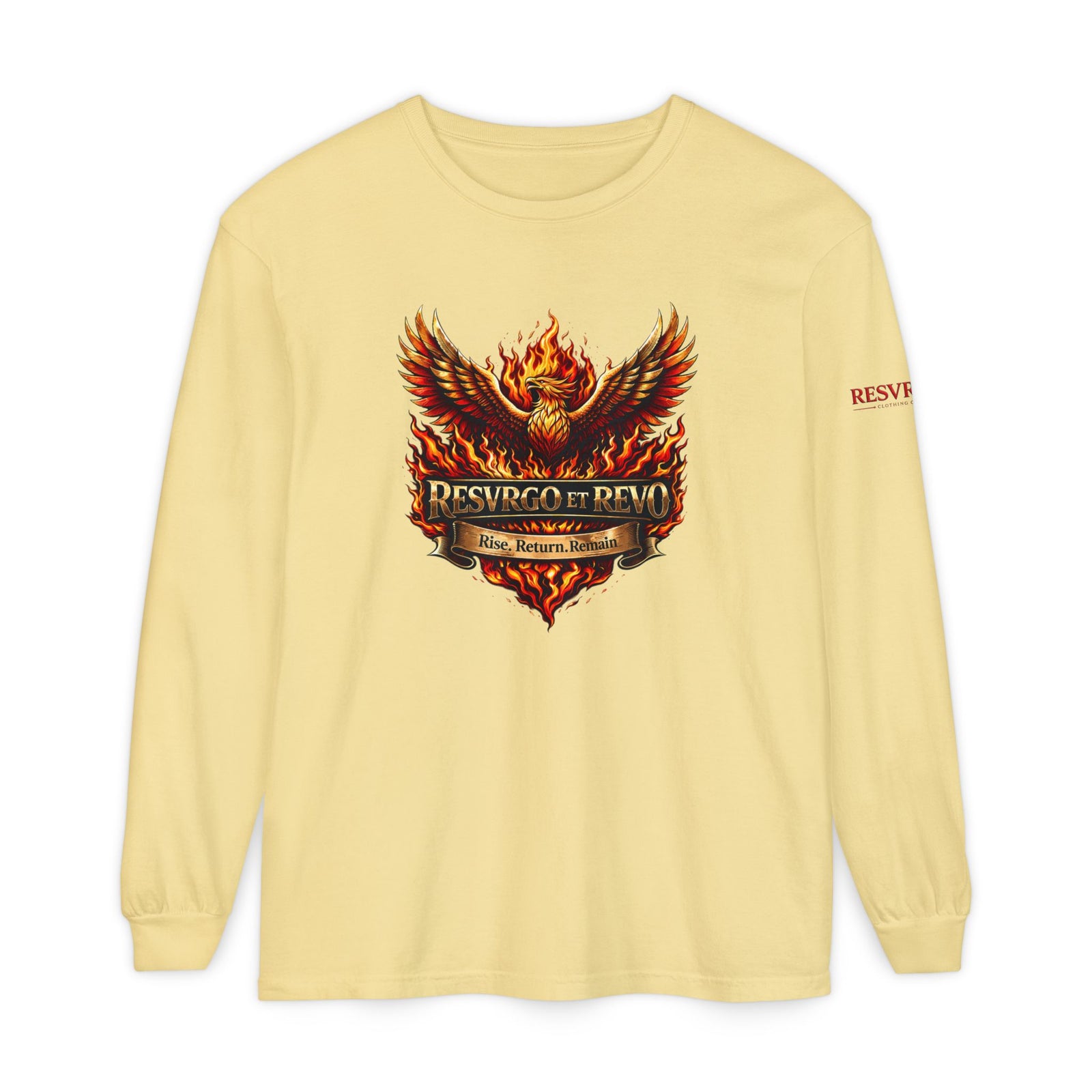 Phoenix Flame Long Sleeve Tee