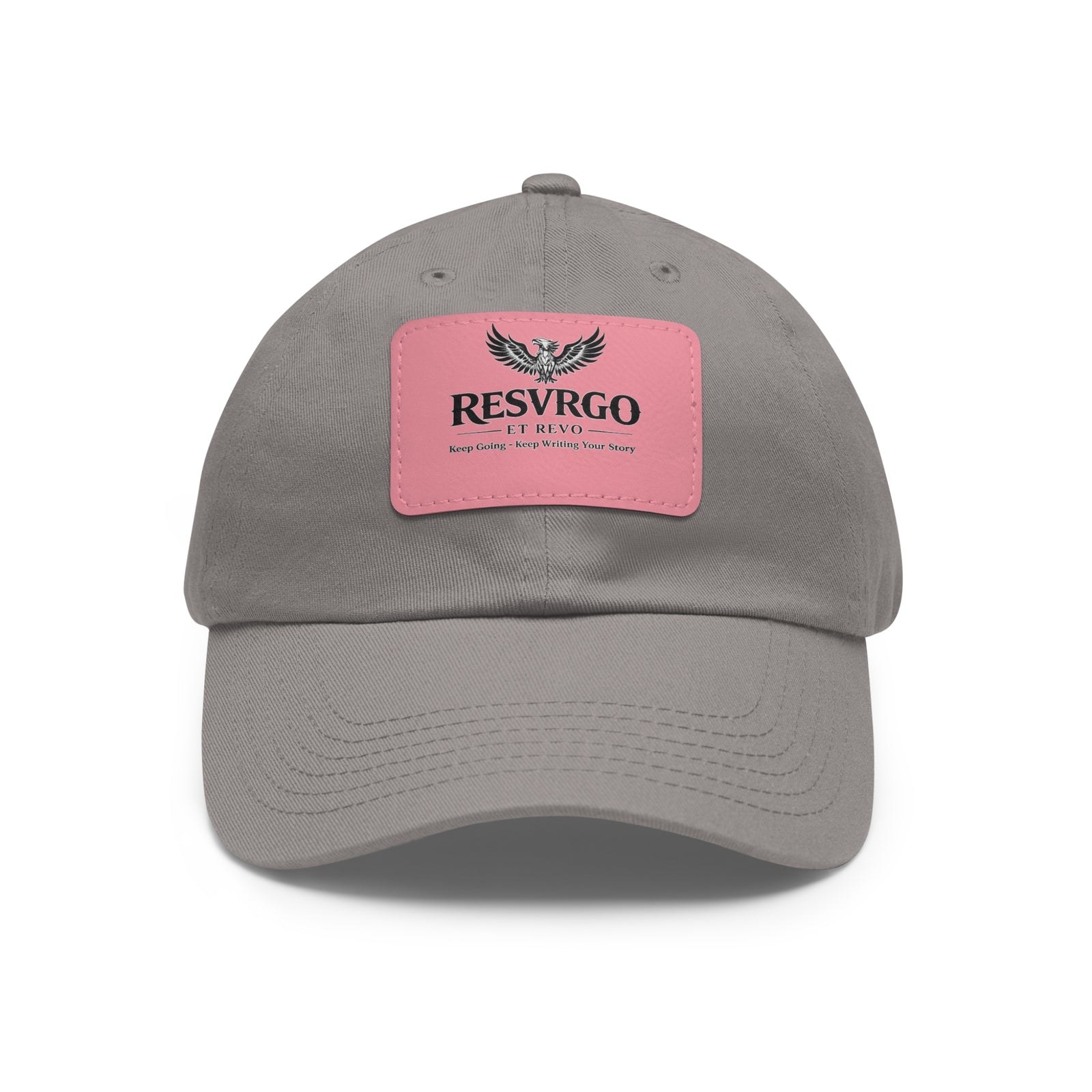 Leather Patch Dad Hat