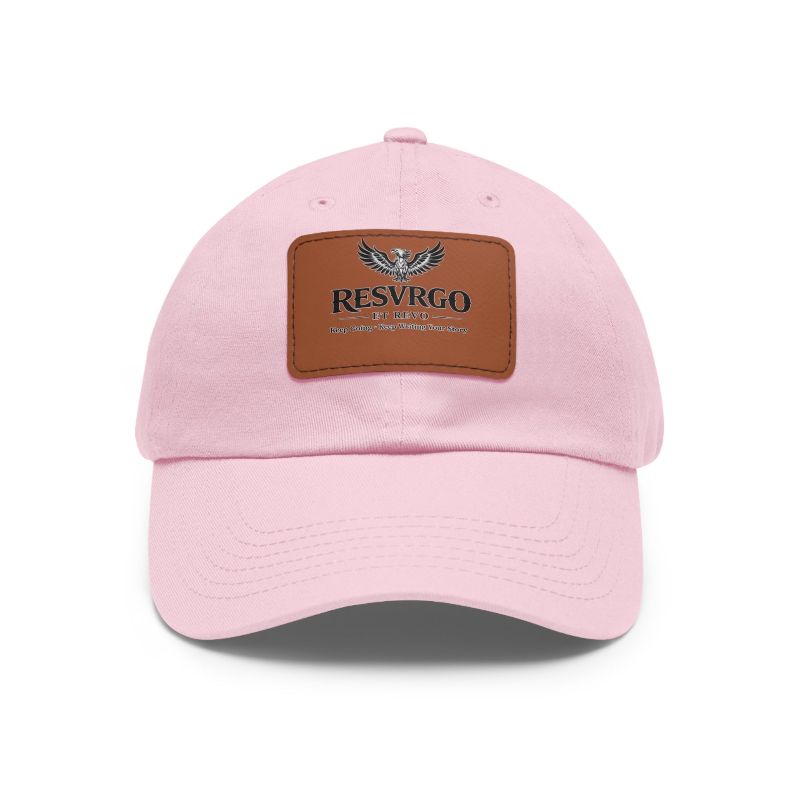 Leather Patch Dad Hat
