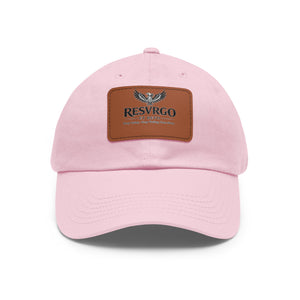 Leather Patch Dad Hat