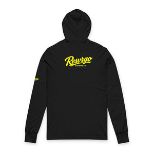 Embrace The Suck Hooded Long Sleeve Tee