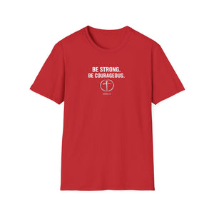 RESVRGO-Joshua 1:9 Inspirational Scripture T-Shirt — Courage & Strength Christian Tee