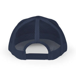 American Flag Snapback Trucker Cap — Distressed USA Patriotic Hat