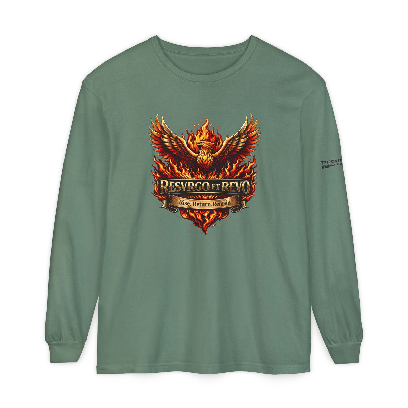 Phoenix Flame Long Sleeve Tee