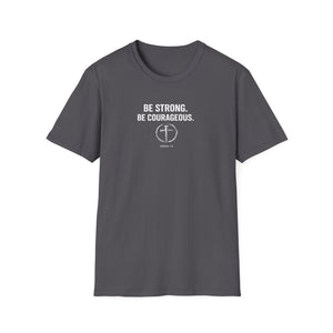 RESVRGO-Joshua 1:9 Inspirational Scripture T-Shirt — Courage & Strength Christian Tee